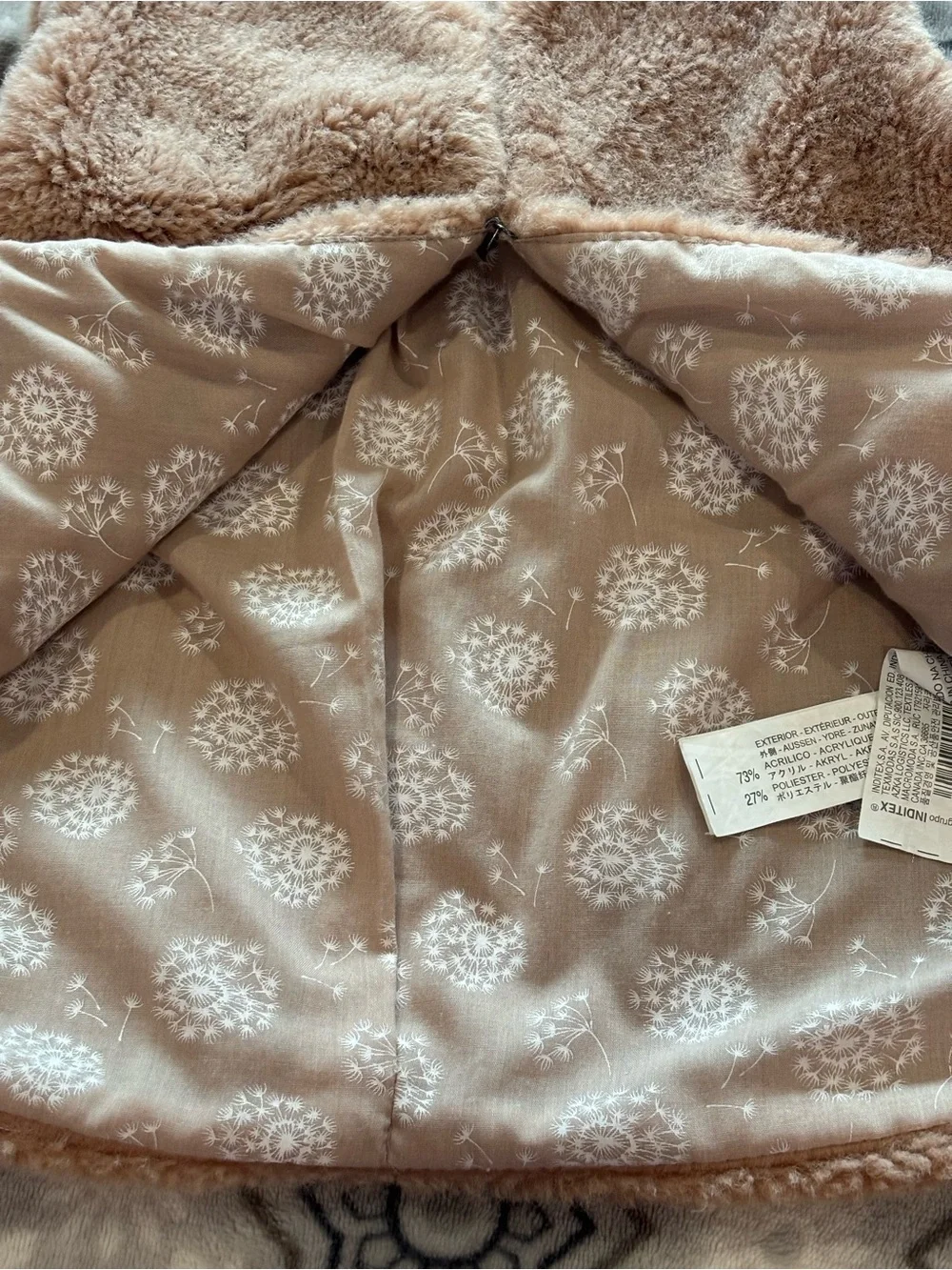 Zara Girls Faux Fur Vest